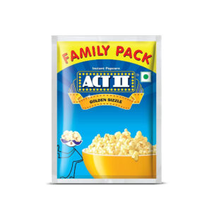 ACT II Instant Golden Sizzle Popcorn, 120gm