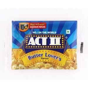 ACT II Microwave Popcorn - Butter Lover's, 33gm
