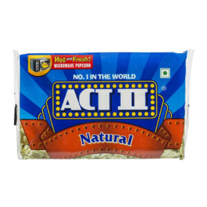 ACT II Microwave Natural Popcorn, 99gm