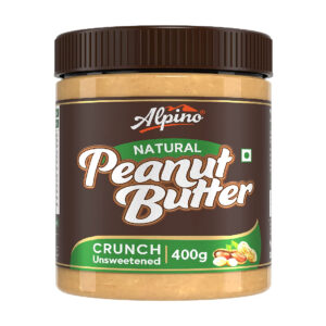 Alpino Natural Peanut Butter Crunch, 400gm
