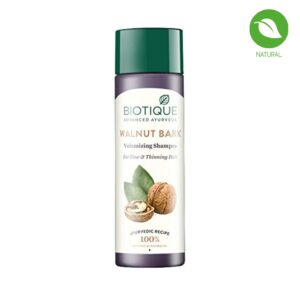 Biotique Bio Walnut Bark Volumizing Shampoo For Fine & Thinning Hair, 190ml