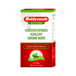 Baidyanath Guduchyadi Ghan Bati, 60tabs