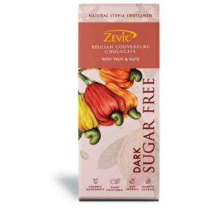 Zevic Belgian Dark Fruit Nut Chocolate, 40gm