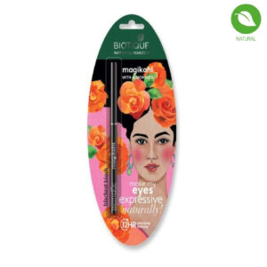 Biotique Natural Makeup Magikohl With Almond Oil Ebony Black Kajal, 0.35gm