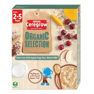 Ceregrow Organic Selection Multigrain With Ragi & Mixed Fruits, 200gm