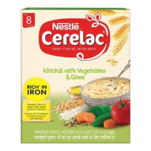 Cerelac Khichdi Vegetables Ghee Stage 8, 300gm