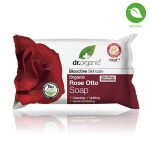 Dr.Organic Rose Otto Bath Soap, 100gm