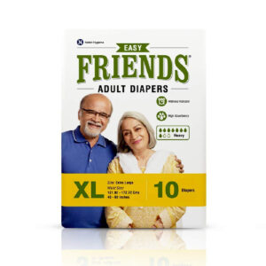 Friends Adult Regular Diaper XL, 10pcs