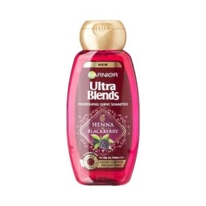 Garnier Ultra Blends Henna Blackberry Shampoo, 180ml