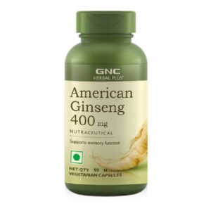 GNC American Ginseng 400mg Capsule, 90caps