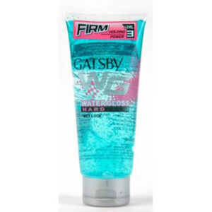 Gatsby Water Gloss Hard Hair Gel Blue, 75gm