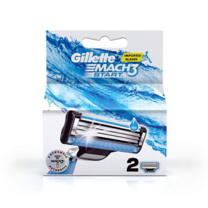Gillette Mach3 Start Men's Razor Blades, 2pcs