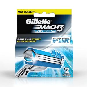 Gillette Mach3 Turbo Blade, 2 Blade