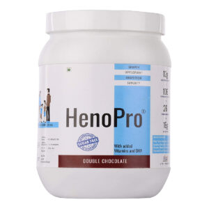HenoPro Nutrition Sugar Free Double Chocolate Flavour Powder, 200gm