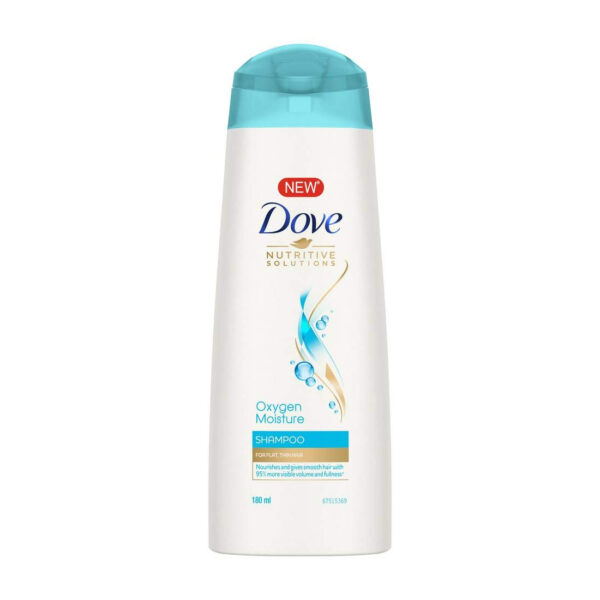 Dove Oxygen Moisture Shampoo, 180ml