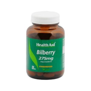 Health Aid Bilberry 275mg, 30tabs