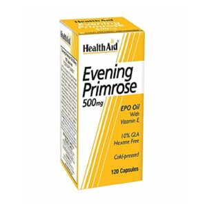 Health Aid Evening Primrose Oil 500mg, 120caps
