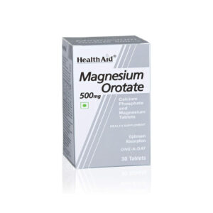 Health Aid Magnesium Orotate 500mg, 30tabs