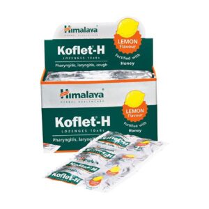 Himalaya Koflet H Lemon Lozenges, 6tabs