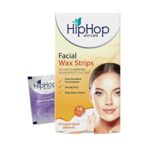 HipHop Facial Wax Strips, 10strips