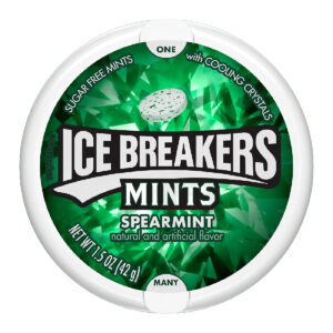 Ice Breakers Spearmint Sugar Free Mints, 42gm