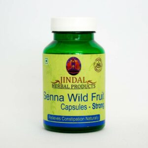 Jindal Herbals Senna Wild Fruit Caps Strong, 650mg