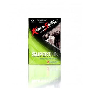 Kamasutra Superthin Condom, 3pcs