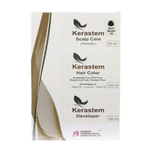 Kerastem Hair Color No.3 Dark Brown, 1pack