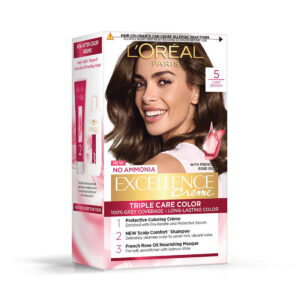 L'Oreal Paris Excellence Creme Hair Color 5 Light Brown
