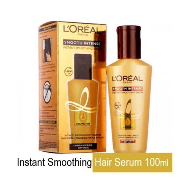 L'Oreal Paris Smooth Intense Instant Smoothing Serum, 100ml