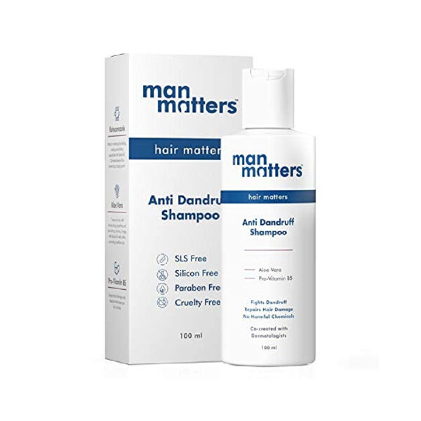 Man Matters Anti Dandruff Shampoo, 100ml