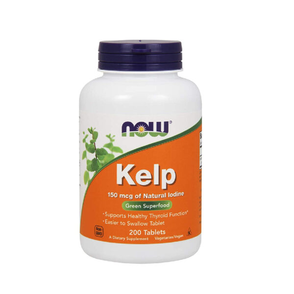 NOW Foods Kelp 150mcg, 200tabs