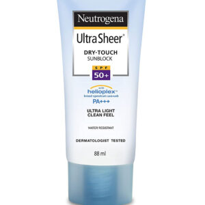 Neutrogena Ultra Sheer Dry Touch Sunblock, SPF 50+ Sunscreen, 88ml