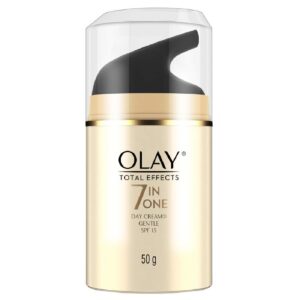 Olay Day Cream SPF 15 Total Effects 7 in 1, Anti-Ageing Gentle Moisturizer, 50gm