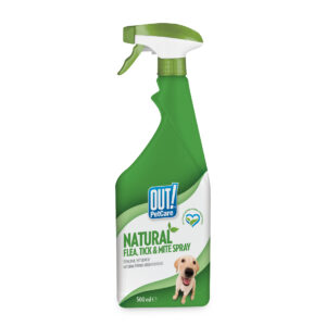 OUT! Natural Flea & Tick Spray, 500ml