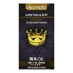 Okamoto Crown Condoms, 10pcs