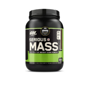 ON Serios Mass Weight Gainer Chocolate Powder, 3lbs