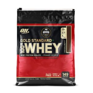 ON Gold Standard 100% Whey Protein Powder, 10lbs (Double Rich Chocolate)