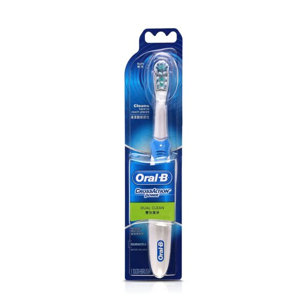 Oral B Cross Action Battery Powered Toothbrush, 1pc