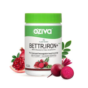 Oziva Bettr Iron+ Capsule ,60caps