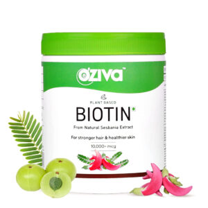 Oziva Plant Based Biotin, 120gm