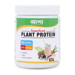 Oziva Super Food Plant Protein Powder, 500gm
