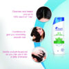 Head & Shoulders 2-In-1 Cool Menthol Anti Dandruff Shampoo + Conditioner, 340ml - Image 5