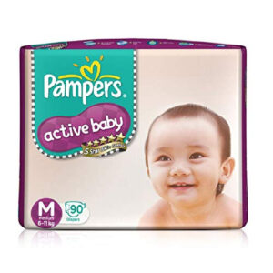 Pampers Active Baby M 6-11Kg, 90pcs