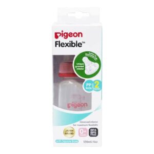 Pigeon PP-Bottle S-2 Nipple 120ml, (Red)