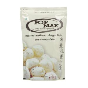 Pop Mak Roasted Cream & Onion Makhana, 75gm