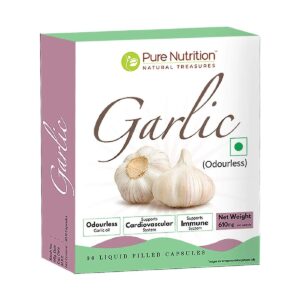 Pure Nutrition Garlic Odourless Oil capsule, 30caps