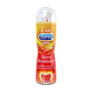 Durex Play Saucy Strawberry Lube, 50ml