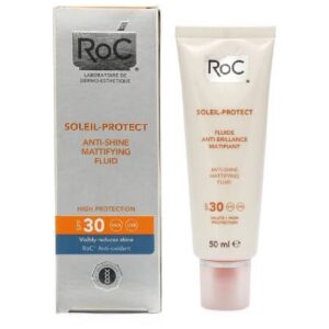 Roc Soleil-Protect Anti-Shine Mattifying Fluid Spf 30, 50ml