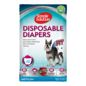 Simple Solution Disposable Diapers Medium, 12pieces